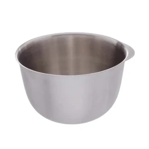 Saladeira com pega Inox Ø25x14cm