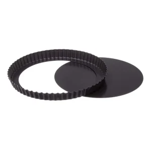 Tarteira antiaderente com fundo amovível Ø20×2,6cm
