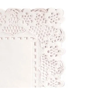 Naperons rectangulares Branco 40x30cm – Conjunto de 250 unidades