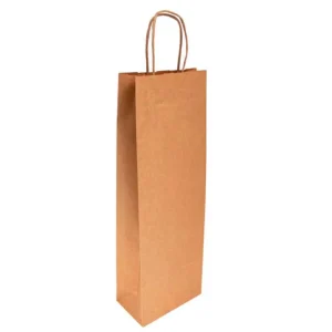 Sacos de papel para 1 garrafa – Pack de 250 – Papel Kraft Natural