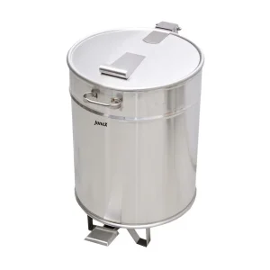 Balde Lixo com Pedal e Tampa em Inox 50Lt P55X