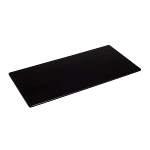 Placa Melamina imitação Ardósia Preta 30x15x2cm