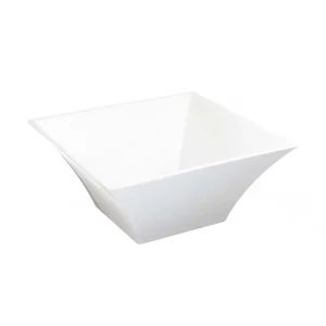 Saladeira Melamina Branco 30,5×30,5×12,5cm