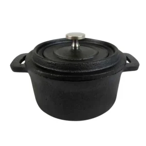 Mini caçarola redonda com tampa Ferro 70cl 14cm