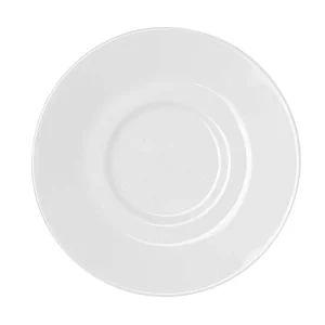Pires de café Newport Porcelana Branca 12,5cm