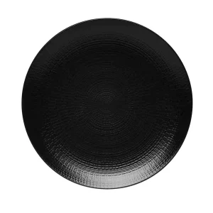 Prato raso Grés Preto 28cm