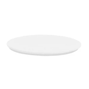 Prato / tampa cocotte Gourmet Porcelana Branca 12,5cm
