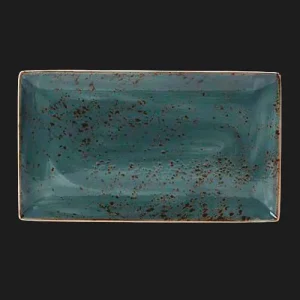 Travessa rectangular Three Craft Azul 33cm 11300556