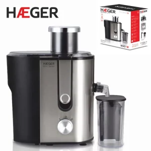 CENTRIFUGADORA SUMO HAEGER MINI JUICER JE-600.002B 600W INOX