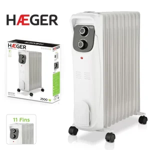 AQUECEDOR OLEO HAEGER ELAN XI OH-011.007A 2500W 11 ELEM.