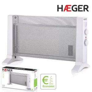 AQUECEDOR HAEGER MICA HEATER MH-120.004A 1200W 80CM BRANCO