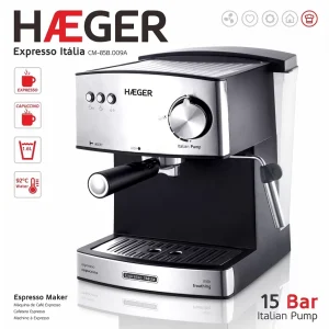 MAQUINA CAFE HAEGER D´ITALIA CM-85B.009A EXPRESSO