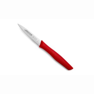 Faca de descascar com cabo Vermelho 8,5cm