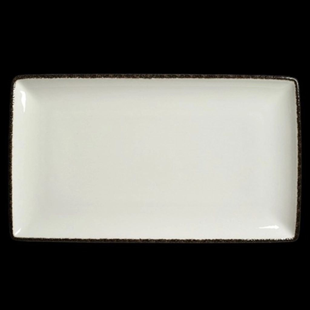 Travessa rectangular Three Charcoal Dapple 33cm 17560556 - Image 2