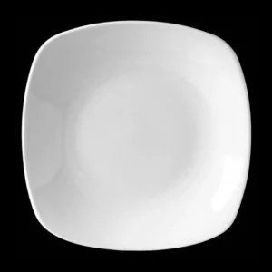 Prato quadrado Quadro Branco 18cm 9001C083