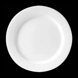 Prato raso com aba plana Monaco White 27cm 9001C301