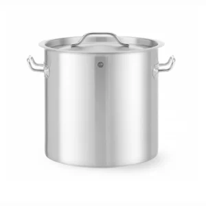 Panela alta com tampa Inox 50L 40cm