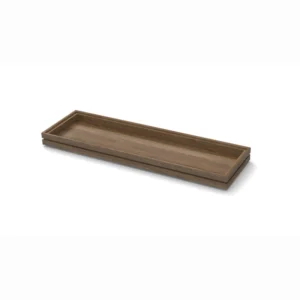 Bandeja Flow Nogueira 53×16,25cm BU_FF016