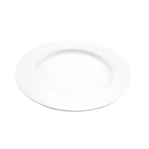 PRATO RASO 24 CM BRANCO PORCELANA – MARINA II