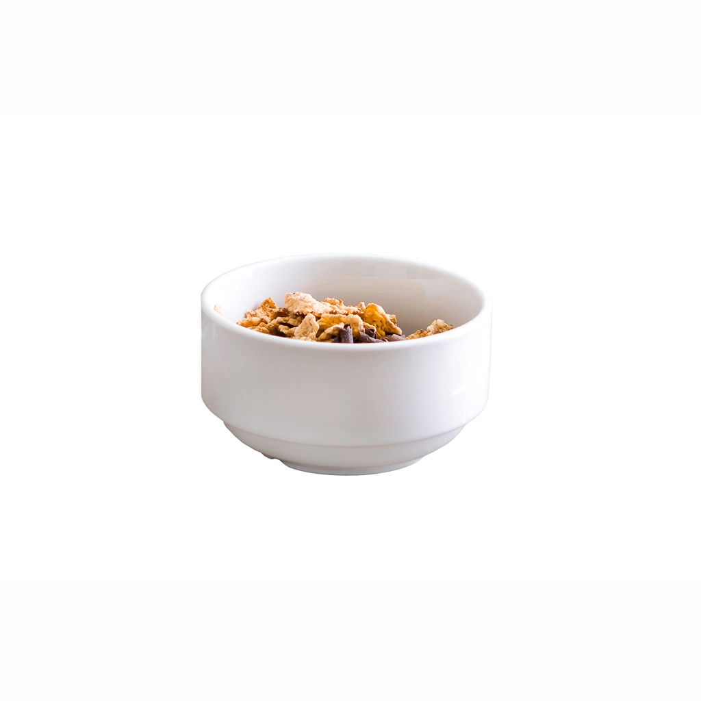 Tigela empilhável Snack Porcelana branca Ø12,5cm - Image 4
