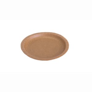 Prato Papel Kraft 23cm – Conjunto de 20 unidades