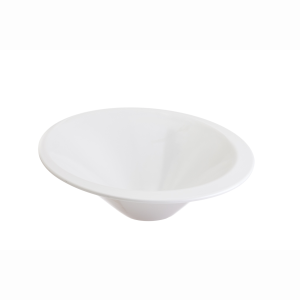 Saladeira expositora oblíqua Melamina Branco 32×31,5×11,5cm