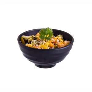 Tigela Melamina Preto mate 50cl Ø14cm