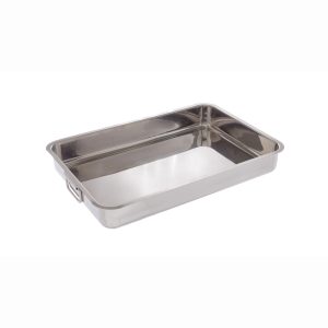 Tabuleiro de forno Inox 50x36x8,5cm Espessura 0,9mm