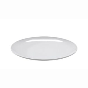 Travessa oval Melamina Branco 45×34,7cm