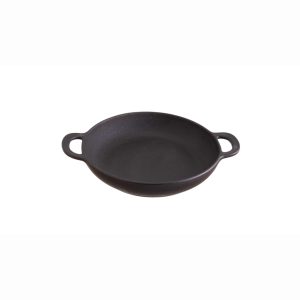 Prato com asas Porcelana Preto Ø23×4,8cm