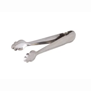 Pinça de gelo com mola Inox 18,5cm