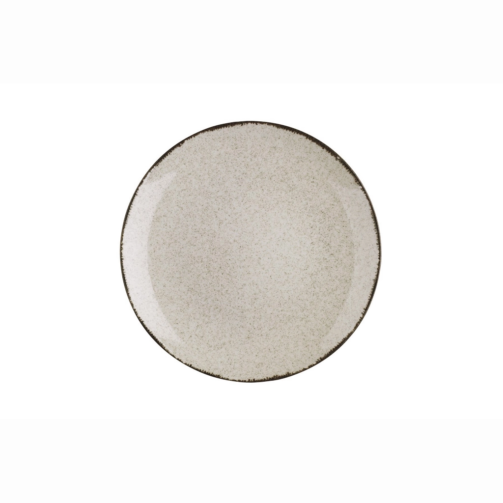 Prato raso Pearl Porcelana Bege 25cm - Image 2