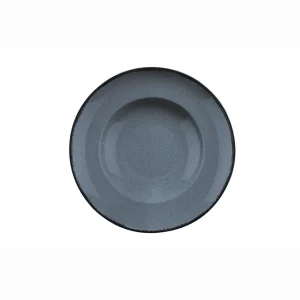 Prato de pasta Pearl Porcelana Azul 28cm