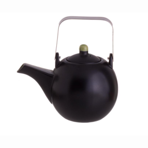Bule Porcelana Preto 60cl