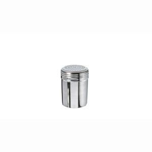 Polvilhador com furos de 2mm Inox Ø7×9,5cm