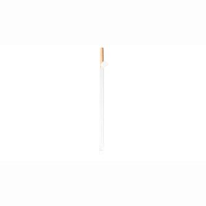 Palhinhas para granizado embaladas individualmente – Pack  de 100 – Papel Natural Kraft