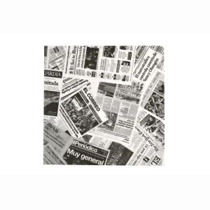 Papel anti-gordura tipo Jornal – Conjunto de 1000 unidades