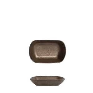 Travessa oval Gordion Bronce 16cm