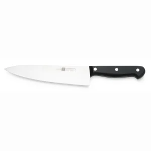 Faca de cozinheiro com cabo Preto 25cm