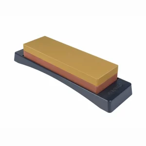 Pedra de afiar com suporte 1000/3000