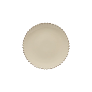 Prato de sobremesa Pearl Creme 22cm