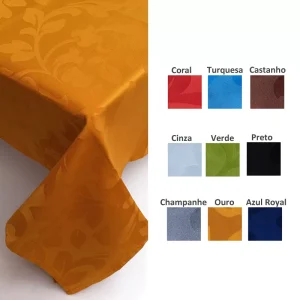 TOALHA MESA GUD ROMA REFª222 ANTI-NODOAS 150X250CM